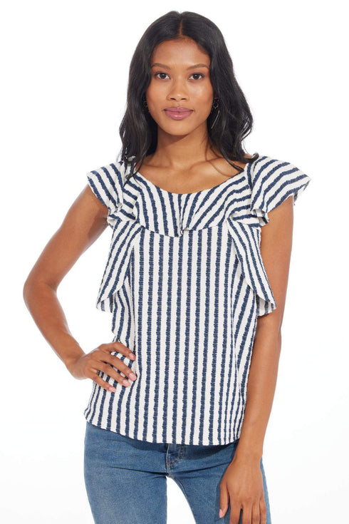 Keely Striped Top